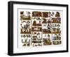 A Page from the Vienna Manuscript of Zapothec Origin, 1901-null-Framed Giclee Print