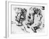 A Page of Sketches, 1913-Adolph Menzel-Framed Giclee Print