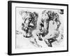 A Page of Sketches, 1913-Adolph Menzel-Framed Giclee Print