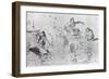 A Page of Sketches, Attributed to Jerome Bosch-Hieronymus Bosch-Framed Giclee Print