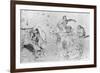 A Page of Sketches, Attributed to Jerome Bosch-Hieronymus Bosch-Framed Giclee Print