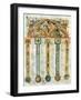 A Page of the Eusebian Canons, C800 Ad-null-Framed Premium Giclee Print