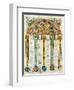 A Page of the Eusebian Canons, C800 Ad-null-Framed Giclee Print