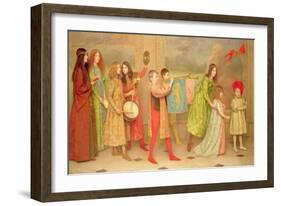 A Pageant of Childhood, 1899-Thomas Cooper Gotch-Framed Giclee Print