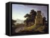 A Pagoda in the East Indies-Thomas Daniell-Framed Stretched Canvas