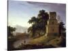 A Pagoda in the East Indies-Thomas Daniell-Stretched Canvas