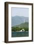 A Pagoda on Yuquan Mountain Seen across Kunming Lake at Yihe Yuan (The Summer Palace)-Christian Kober-Framed Photographic Print