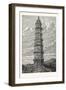 A Pagoda, or Memorial Tower, in the Province of Quei-Chow, China-null-Framed Giclee Print