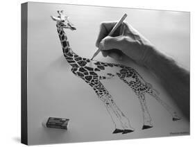 A Pain in the Neck-Thomas Barbey-Stretched Canvas