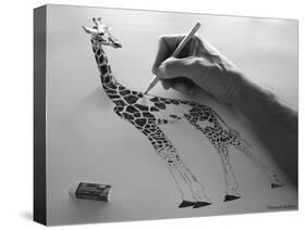 A Pain in the Neck-Thomas Barbey-Stretched Canvas