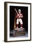 A Painted and Carved Baseball Player Tobacco Figure, circa 1875-null-Framed Giclee Print