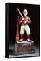 A Painted and Carved Baseball Player Tobacco Figure, circa 1875-null-Framed Stretched Canvas
