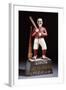 A Painted and Carved Baseball Player Tobacco Figure, circa 1875-null-Framed Giclee Print