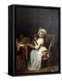 A Painter, C1785-Louis Leopold Boilly-Framed Stretched Canvas