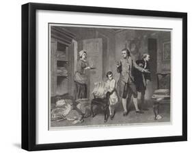 A Painter's First Work-Marcus Stone-Framed Giclee Print