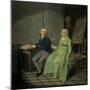 A Painter with His Wife-Wybrand Hendriks-Mounted Art Print