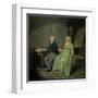 A Painter with His Wife-Wybrand Hendriks-Framed Art Print