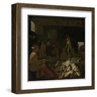 A Painters Studio, Michael Sweerts-Michael Sweerts-Framed Art Print