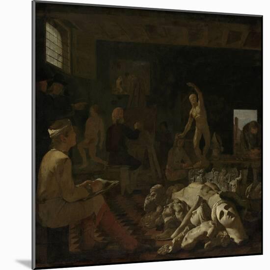 A Painters Studio, Michael Sweerts-Michael Sweerts-Mounted Art Print