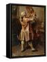 A Painting Lover, 19th Century-Jean Louis Ernest Meissonier-Framed Stretched Canvas