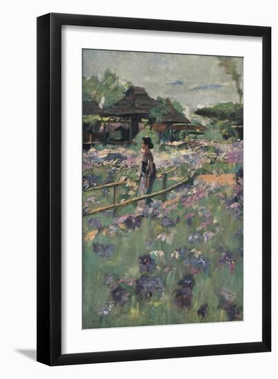 A Painting on a Japanese Theme, 1898-Percy Sturdee-Framed Giclee Print