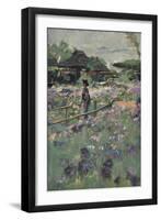 A Painting on a Japanese Theme, 1898-Percy Sturdee-Framed Premium Giclee Print