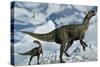 A Pair of Altirhinus Dinosaurs in a Cretaceous Environment-Stocktrek Images-Stretched Canvas