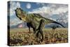 A Pair of Carnivorous Yangchuanosaurus Dinosaurs-null-Stretched Canvas