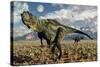 A Pair of Carnivorous Yangchuanosaurus Dinosaurs-null-Stretched Canvas