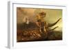 A Pair of Carnotaurus Dinosaurs on the Prowl-null-Framed Premium Giclee Print