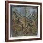 A Pair of Chinese Cloisonne Enamel Landscape Panels-null-Framed Giclee Print