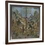 A Pair of Chinese Cloisonne Enamel Landscape Panels-null-Framed Giclee Print