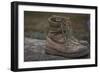 A Pair of Combat Boots Belonging to a U.S. Marine Corps Sergeant-null-Framed Photographic Print