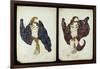 A Pair of Costume Designs for 'Juive' Depicting Female Dancers-Leon Bakst-Framed Giclee Print