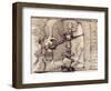 A Pair of Hands Issuing from Cloud, Snuffing a Candle in a Candlestick-Crispin I De Passe-Framed Premium Giclee Print