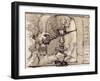 A Pair of Hands Issuing from Cloud, Snuffing a Candle in a Candlestick-Crispin I De Passe-Framed Giclee Print
