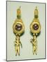 A Pair of Hellenistic Gold Earrings, Circa 2nd-1st Century B.C.-null-Mounted Giclee Print