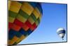 A Pair of Hot Balloons in the Air.-Jose AS Reyes-Mounted Photographic Print