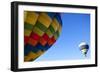 A Pair of Hot Balloons in the Air.-Jose AS Reyes-Framed Photographic Print