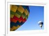 A Pair of Hot Balloons in the Air.-Jose AS Reyes-Framed Photographic Print