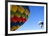 A Pair of Hot Balloons in the Air.-Jose AS Reyes-Framed Photographic Print