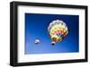 A Pair of Hot Balloons in the Air.-Jose AS Reyes-Framed Photographic Print