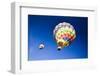 A Pair of Hot Balloons in the Air.-Jose AS Reyes-Framed Photographic Print