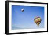 A Pair of Hot Balloons in the Air.-Jose AS Reyes-Framed Photographic Print