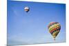 A Pair of Hot Balloons in the Air.-Jose AS Reyes-Mounted Photographic Print
