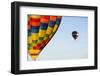 A Pair of Hot Balloons in the Air.-Jose AS Reyes-Framed Photographic Print