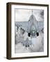 A Pair of Hungarian Air Force Jas-39 Gripen over Lithuania-Stocktrek Images-Framed Photographic Print