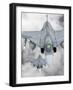 A Pair of Hungarian Air Force Jas-39 Gripen over Lithuania-Stocktrek Images-Framed Photographic Print