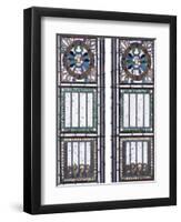 A Pair of Leaded Glass Windows-John La Farge-Framed Giclee Print