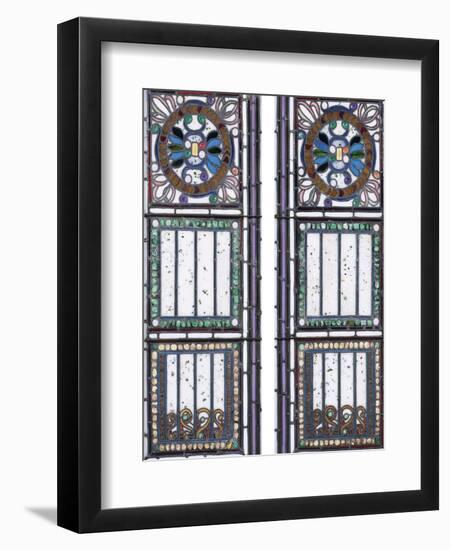 A Pair of Leaded Glass Windows-John La Farge-Framed Giclee Print